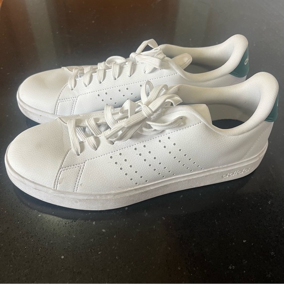 Adidas Men's Classic White Sneakers - Picture 2 of 5